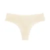 Invisible Seamless Thong - Women's High Elastic Yoga Ruffled Trim Low - Waist Sexy Sports Briefs - Miniature 10