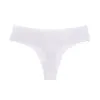 Invisible Seamless Thong - Women's High Elastic Yoga Ruffled Trim Low - Waist Sexy Sports Briefs - Miniature 17