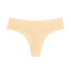 Invisible Seamless Thong - Women's High Elastic Yoga Ruffled Trim Low - Waist Sexy Sports Briefs - Miniature 16