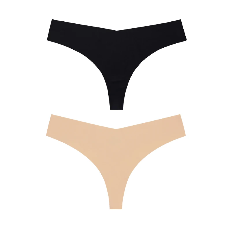 1 Pc/2 Pc/4 Pièces/7 Pièces/ensemble Offre Spéciale Nouveau Design String Sans Couture Culotte Respirante String Invisible String Culotte String Femmes Sous - Vêtements - Miniature 15