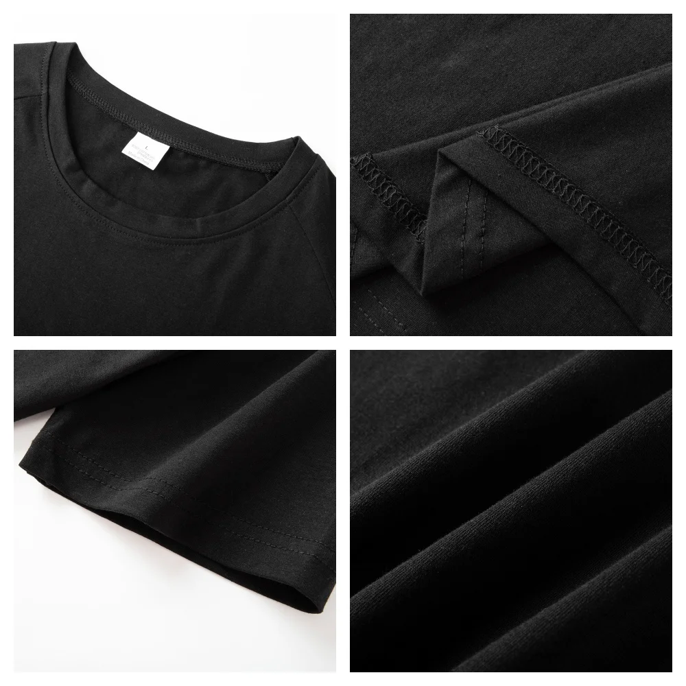 T-shirt de gymnastique en coton pour hommes, vêtements de Fitness d'été, col rond, manches courtes, coupe cintrée, musculation, entraînement - Miniature 5