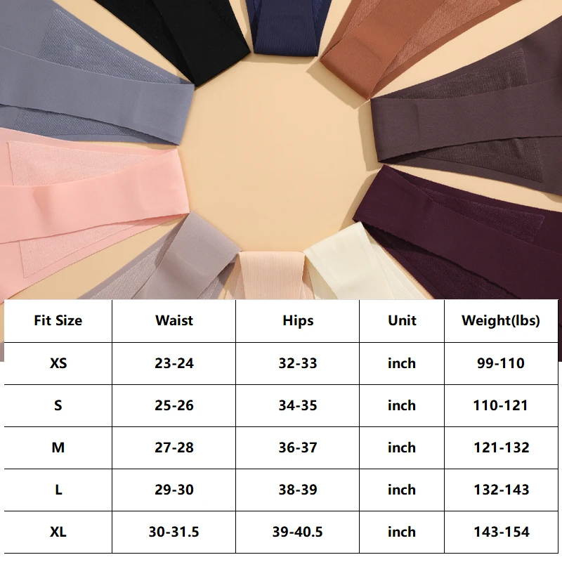Ensemble de sous - vêtements ultra - minces sans couture pour femmes, culotte sexy à ceinture fine, string de haute commande pour filles, string respirant, lingerie féminine, 4 pièces, 12 pièces - Miniature 6