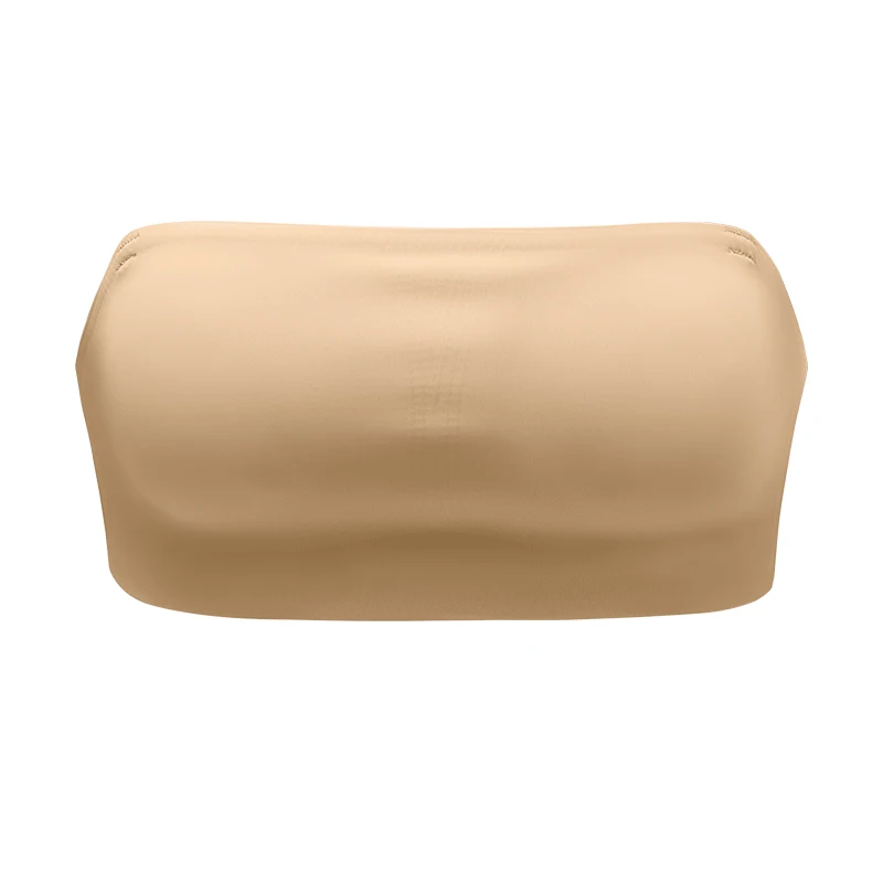 1 pièce/3 pièces/paquet nouveau Design amovible rembourré doux glace soie sans trace femmes sans fil sans couture soutien - gorge pour femmes soutien - gorge sans bretelles - Miniature 9