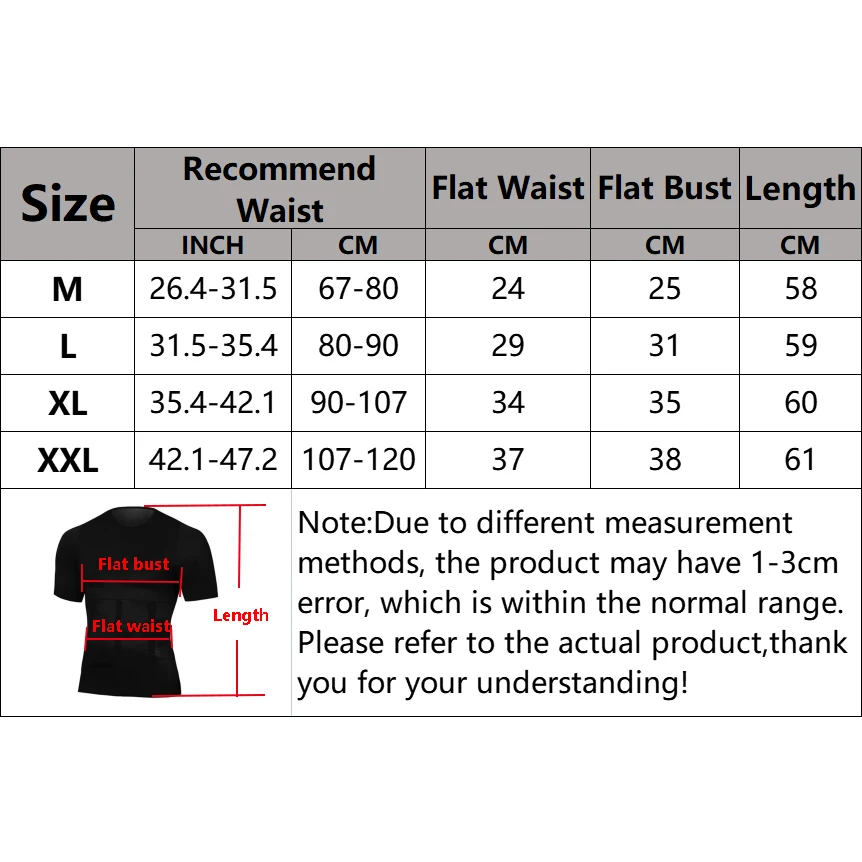 Ceinture de contrôle du ventre pour hommes, chemises de Compression amincissantes, sous - vêtements de Fitness, brûle les graisses, Corset de liaison abdominale - Miniature 4