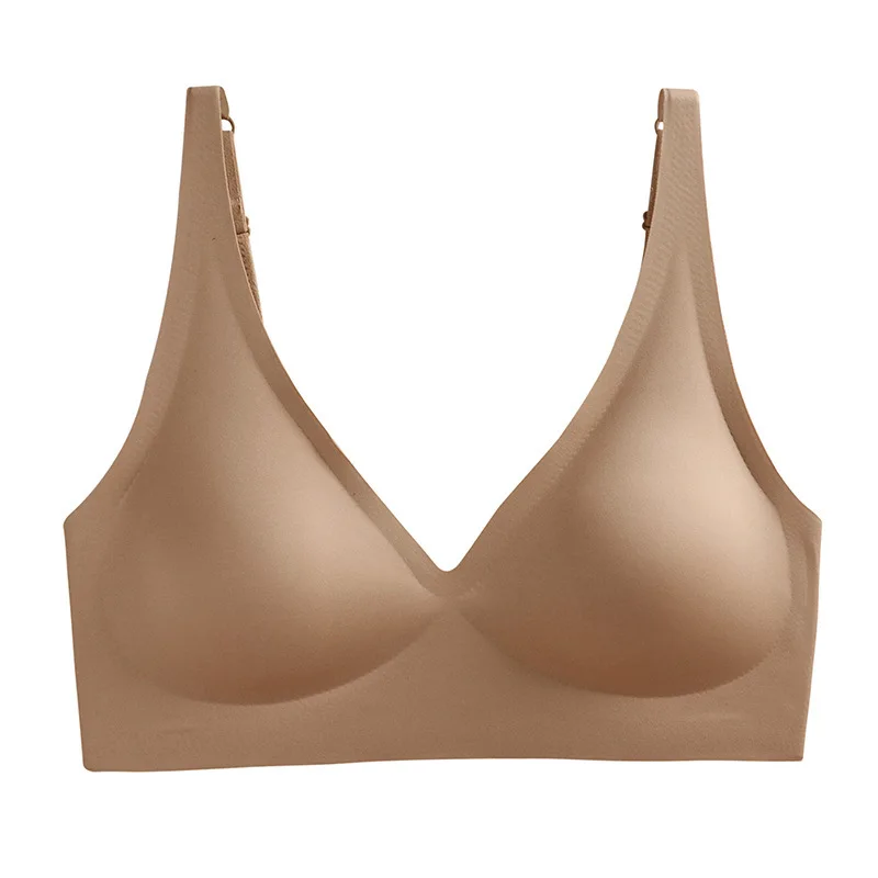 Soutien - gorge Sexy sans couture, brassière sans fil réglable, sous - vêtements pour femmes, Push Up, rembourré, Bralette, Lingerie intime - Miniature 11