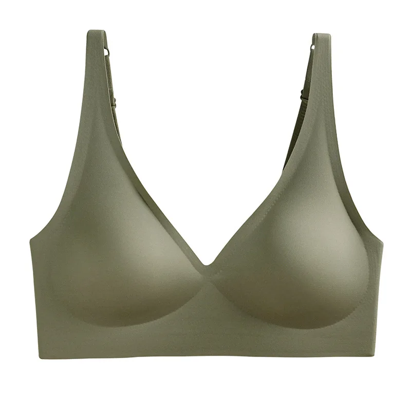 Soutien - gorge Sexy sans couture, brassière sans fil réglable, sous - vêtements pour femmes, Push Up, rembourré, Bralette, Lingerie intime - Miniature 8