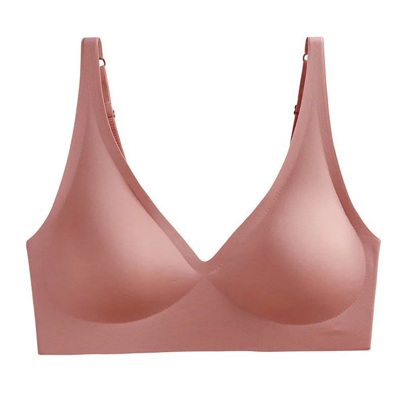 Soutien - gorge Sexy sans couture, brassière sans fil réglable, sous - vêtements pour femmes, Push Up, rembourré, Bralette, Lingerie intime - Miniature 9