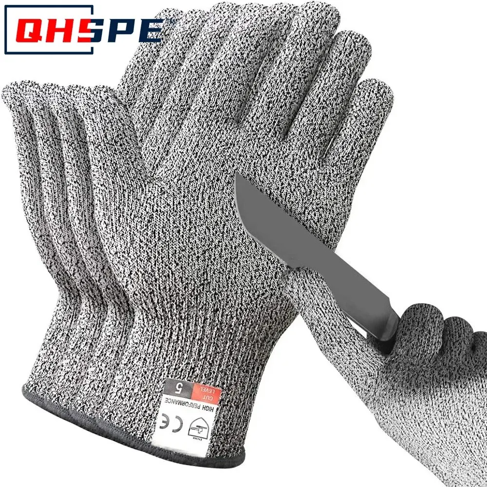 Gants de protection contre les rayures en PE pour les jardins de cuisine, protection contre les coupures de verre pour les jardiniers, niveau 5 - pas cher - livraison - Image 1