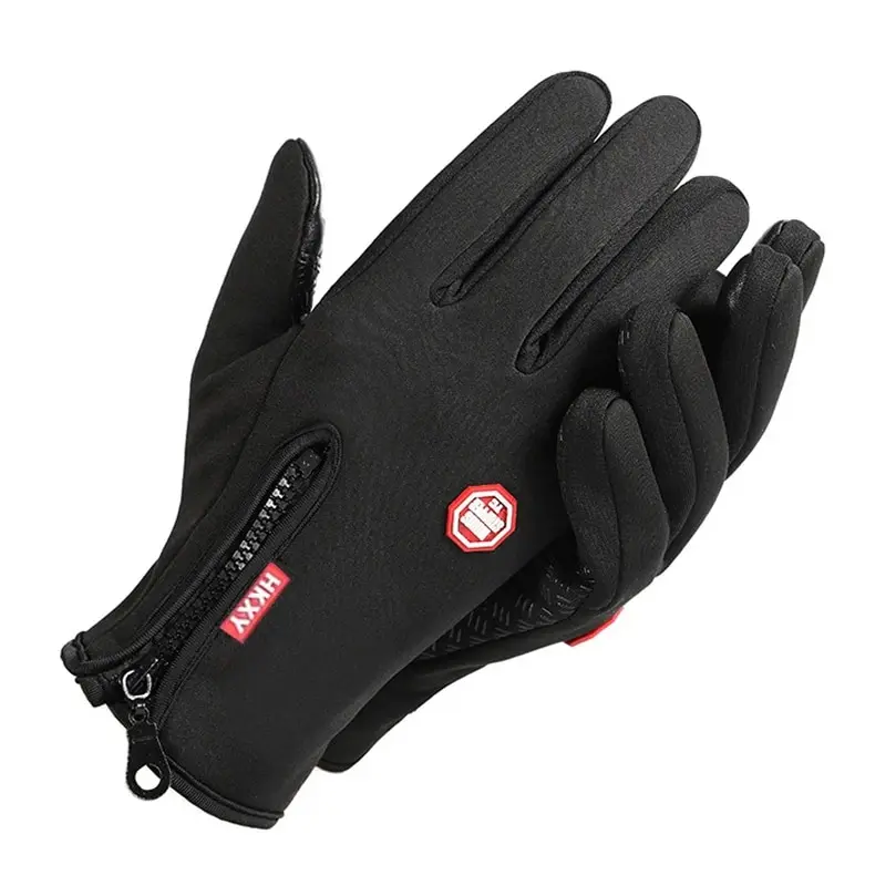 Gants de cyclisme en plein air, vélos pour la chaleur et coordonnants en automne et en hiver - pas cher - livraison - Miniature 5