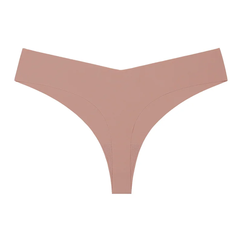 1 Pc/2 Pc/4 Pièces/7 Pièces/ensemble Offre Spéciale Nouveau Design String Sans Couture Culotte Respirante String Invisible String Culotte String Femmes Sous - Vêtements - Miniature 24