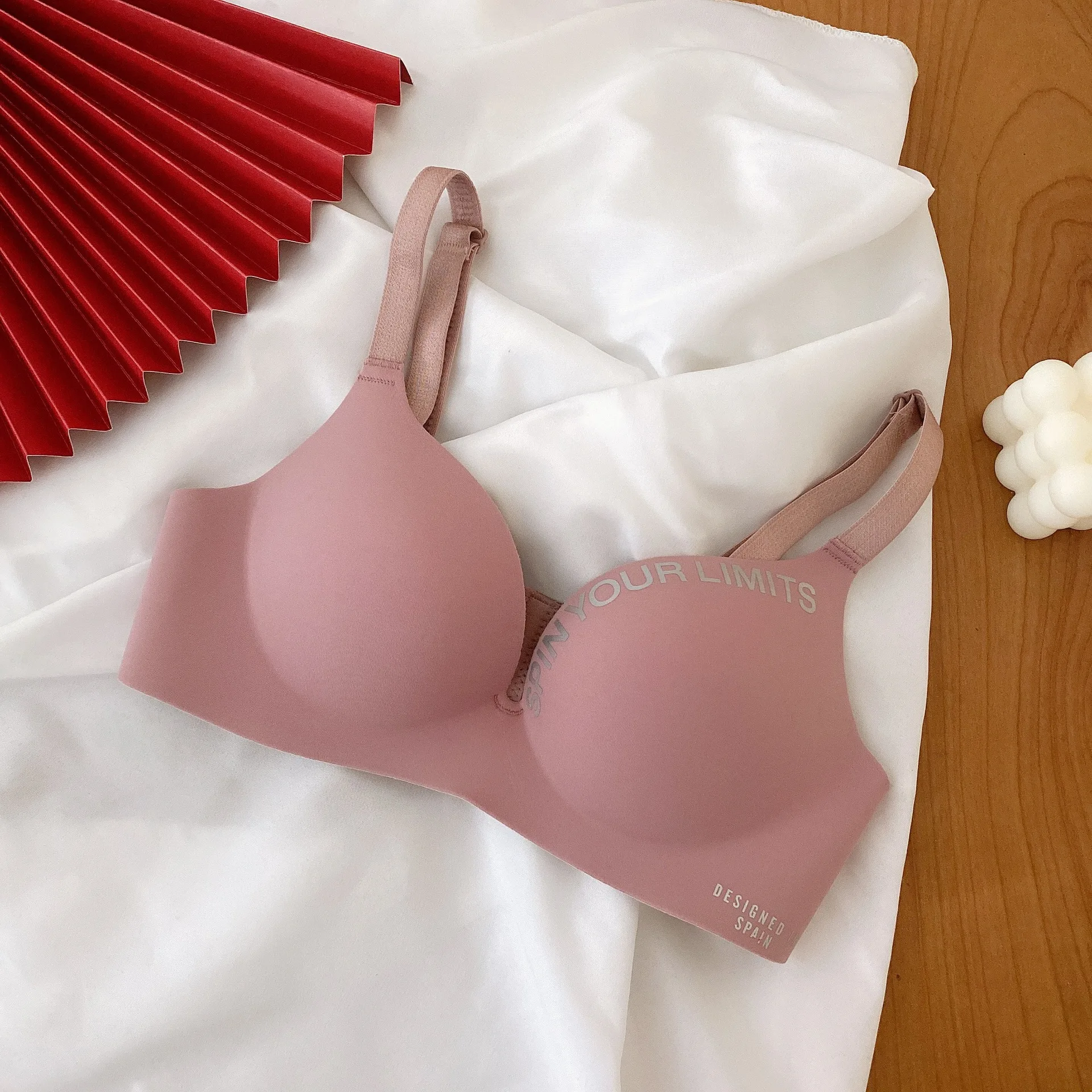 Soutien - gorge imprimé sans couture pour femmes, Lingerie Sexy, Push - Up, motif Floral, sous - vêtements une pièce, Bralette sans anneaux en acier, brassière, 2026 - Miniature 3
