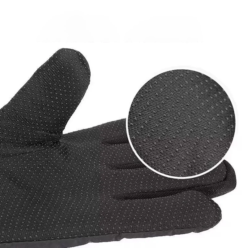Gants de cyclisme d'hiver imperméables et antidérapants, pour Sports de plein air, Ski, cyclisme, Moto, chauds, unisexe, équipements de Moto, accessoires - pas cher - livraison - Miniature 3