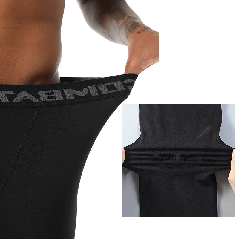 Nouveaux pantalons de Compression pour hommes collants pour hommes Leggings pour course à pied entraînement Sport Fitness séchage rapide Joggings pantalons d'entraînement - Miniature 3