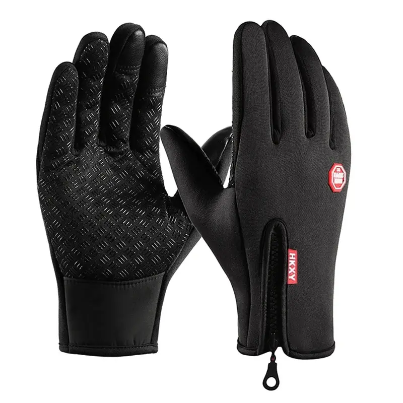 Gants de cyclisme en plein air, vélos pour la chaleur et coordonnants en automne et en hiver - pas cher - livraison - Miniature 9
