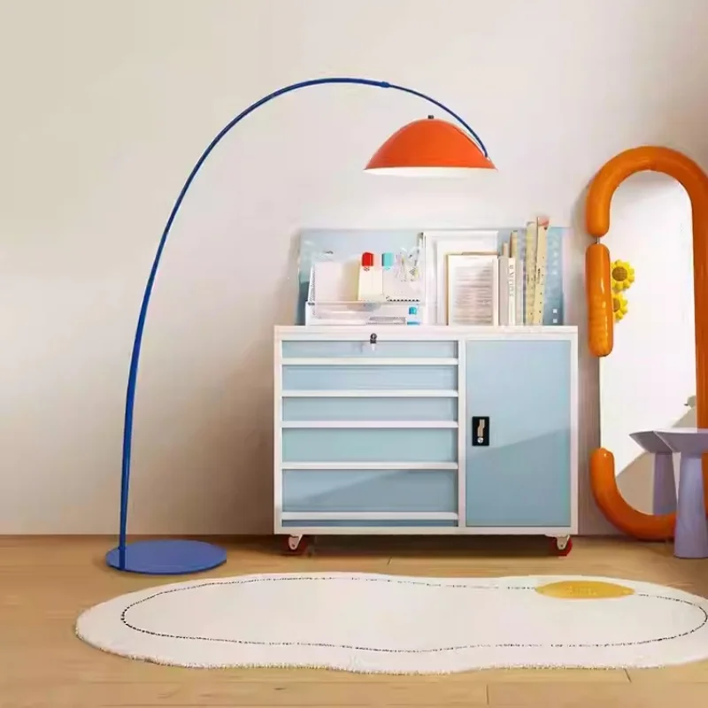 Dopamine salon lampe de pêche lampadaire spectre complet chambre d'enfants couleur chambre memphis lampadaire - Miniature 2