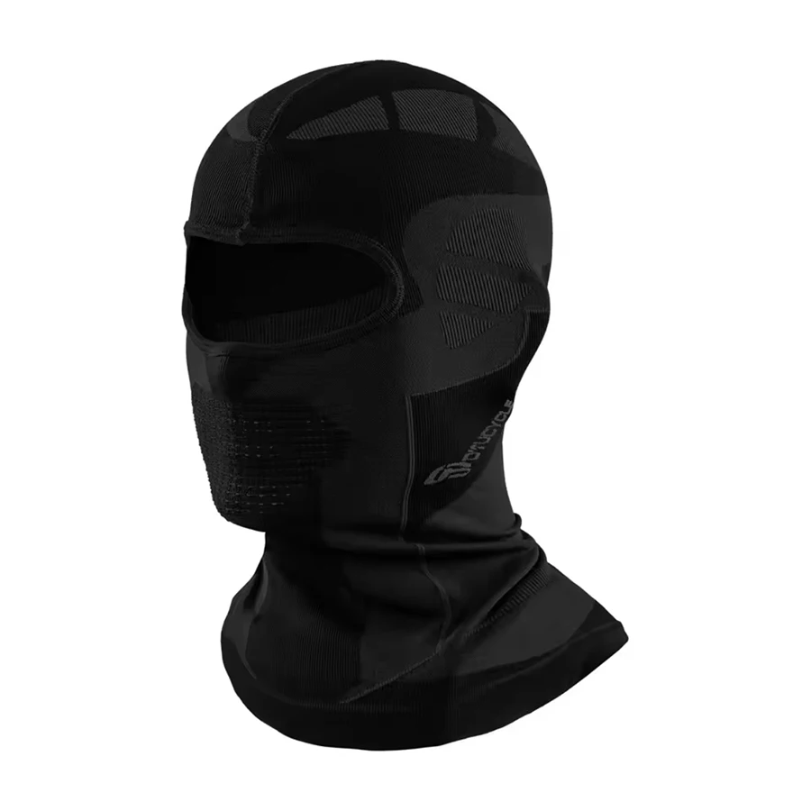 Écharpe thermique résistante au froid pour hommes et femmes, chapeau de Ski d'hiver, cagoule, masque complet, Ski, cyclisme, chasse, couvre-tête, doublure de casque - Miniature 15
