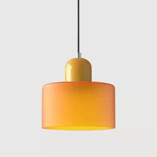 Vintage vitrail petit lustre chevet salle à manger luminaire maison lumière décorative en rose Orange vert blanc - Miniature 22
