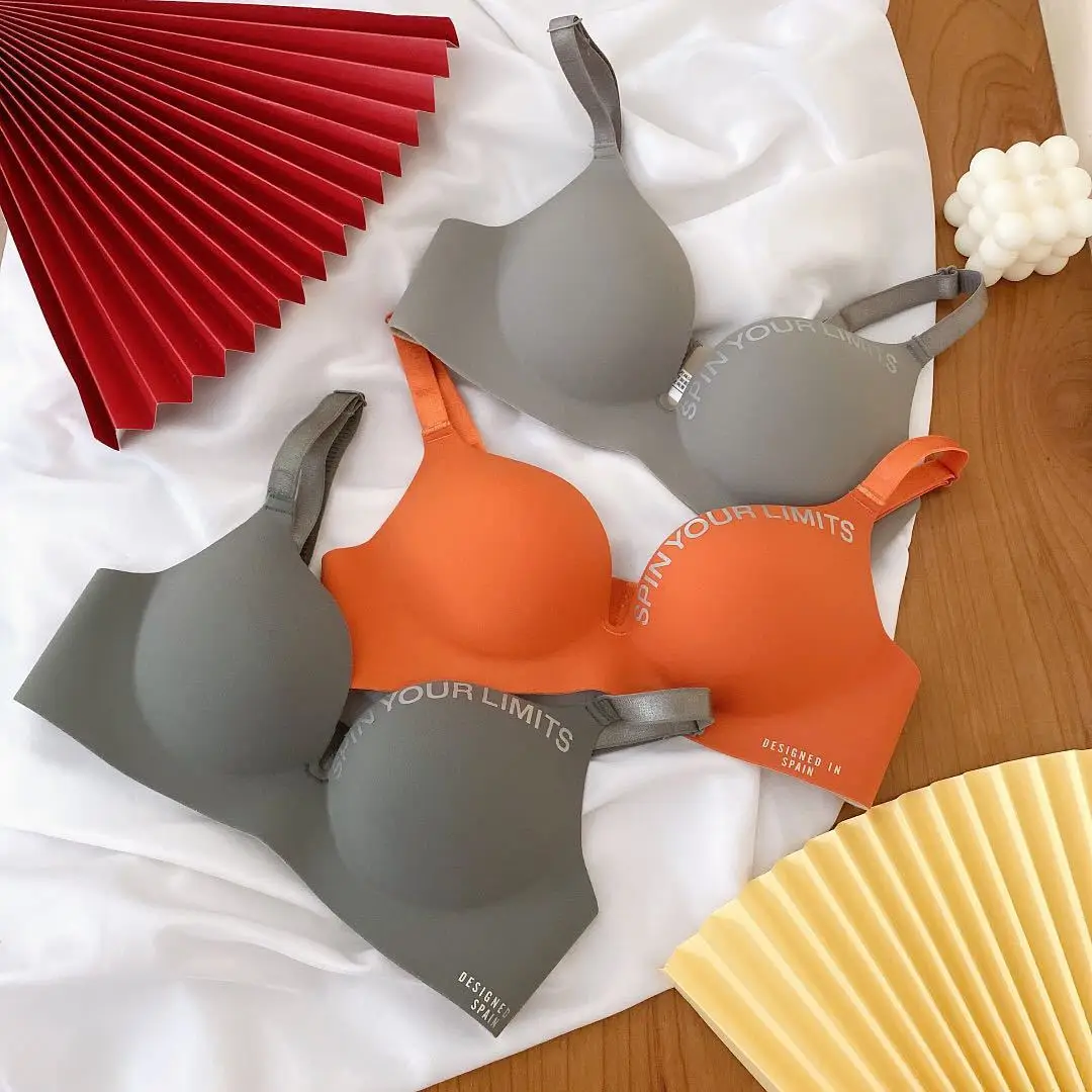 Soutien - gorge imprimé sans couture pour femmes, Lingerie Sexy, Push - Up, motif Floral, sous - vêtements une pièce, Bralette sans anneaux en acier, brassière, 2026 - Miniature 5