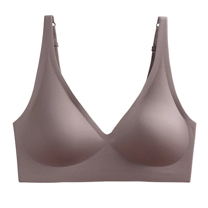 Soutien - gorge Sexy sans couture, brassière sans fil réglable, sous - vêtements pour femmes, Push Up, rembourré, Bralette, Lingerie intime - Miniature 10