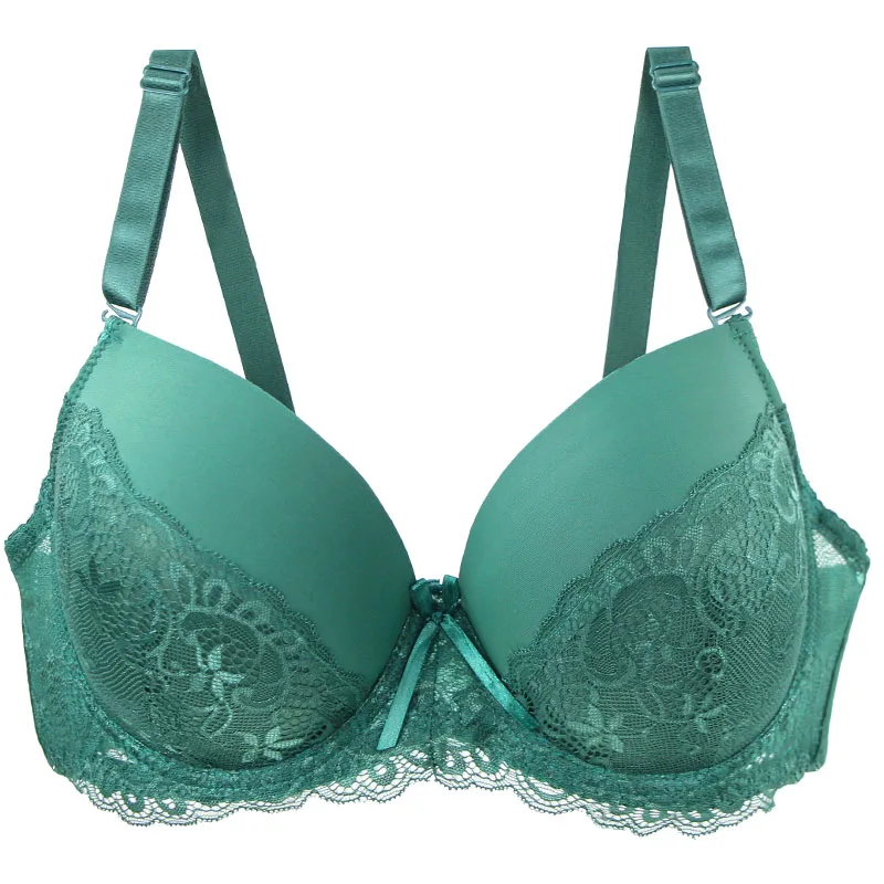DaiNaFang Push Up respirant soutiens - gorge Bow 34/75 36/80 38/85 40/90 42/95 44/100 BCDE tasse sous - vêtements pour femmes grande taille Lingerie - Image 1