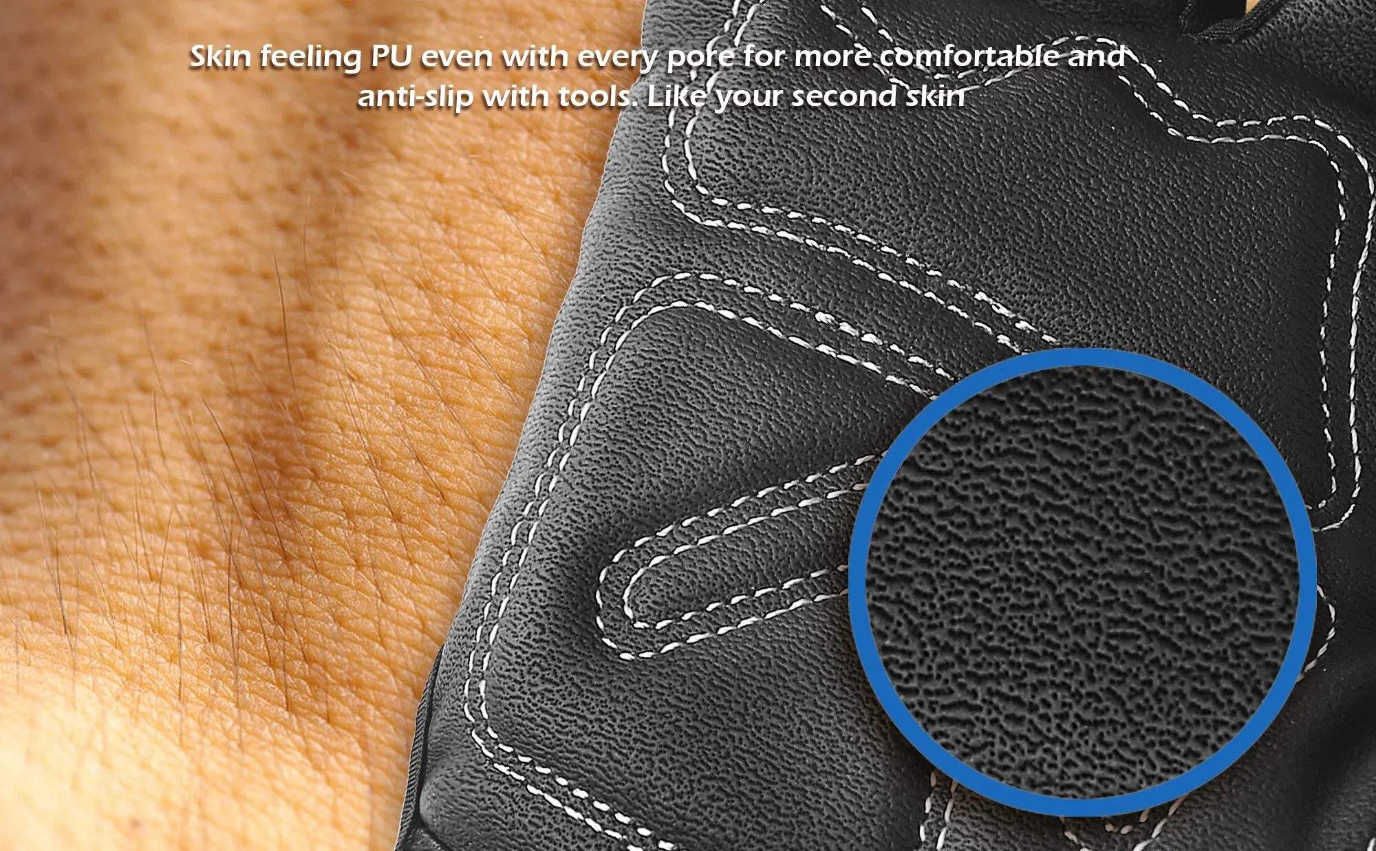 1 paire de gants de travail haute déxtérité pour hommes et femmes – Compatible avec écran tactile, excellente adhérence pour une utilisation polyvalente - pas cher - livraison - Miniature 3