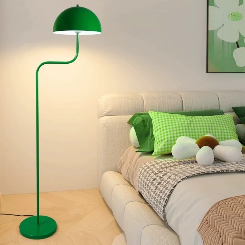 Lampe sur pied rétro danoise, germes de haricots mungo, design pour salon, chambre à coucher, canapé, lumière ambiante, célébrité d'internet, créative - Image 1