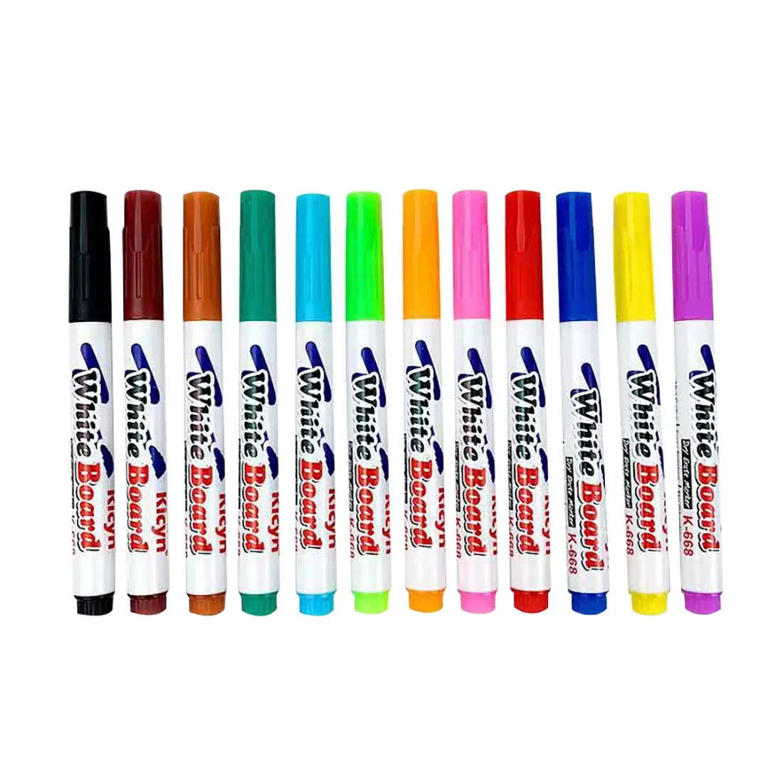 Stylo flottant à l'eau, stylos à encre magique avec cuillère, peinture à l'eau de couleur flottante, craie flottante, ensemble de dessin Graffiti artistique pour enfants - Miniature 9